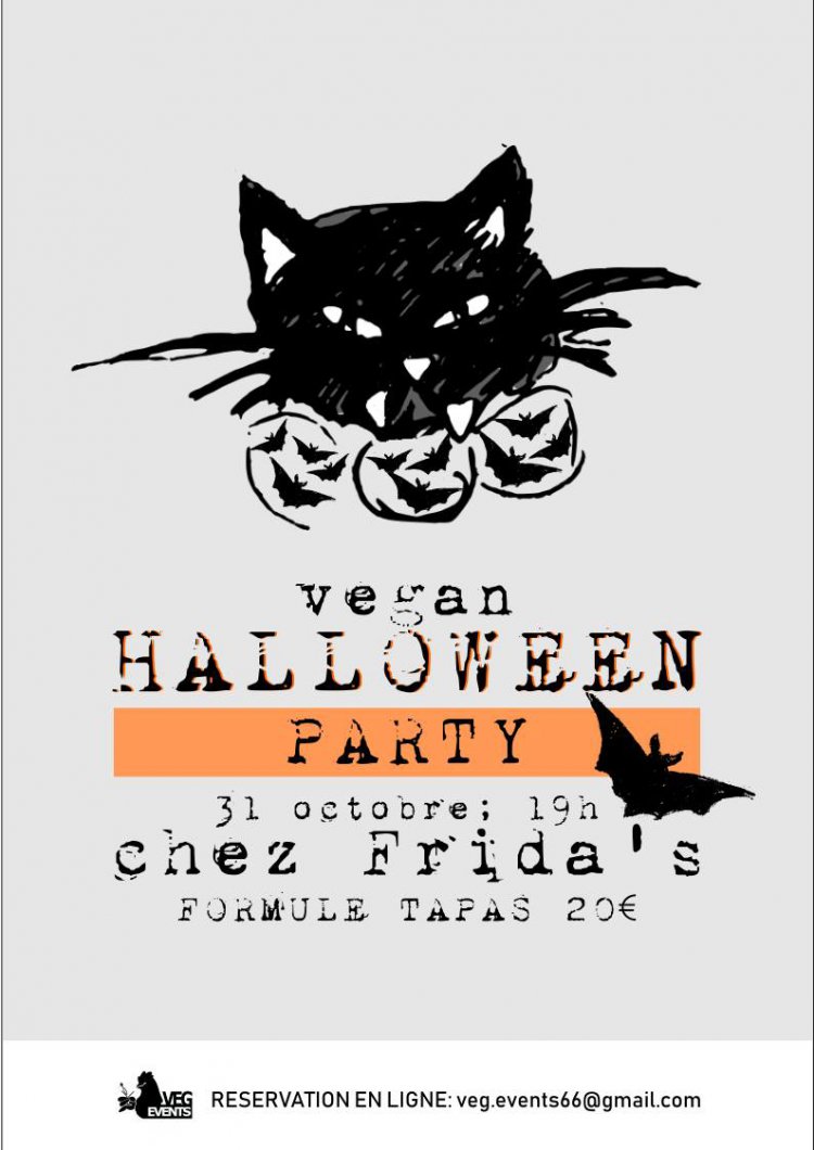 Halloween party chez Frida's avec Veg'Events !